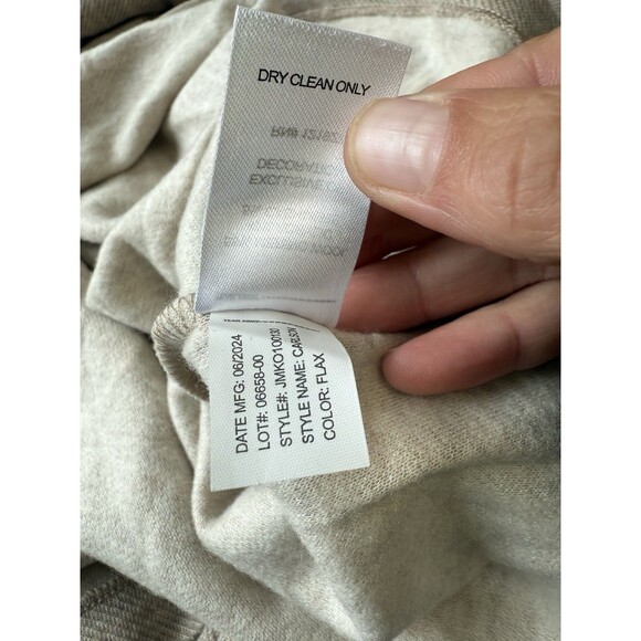 Johnnie-O Pullover Mens Sully 1/4 Zip Long Sleeve Brown Camel Wool NWOT $138 XXL - Picture 9 of 10